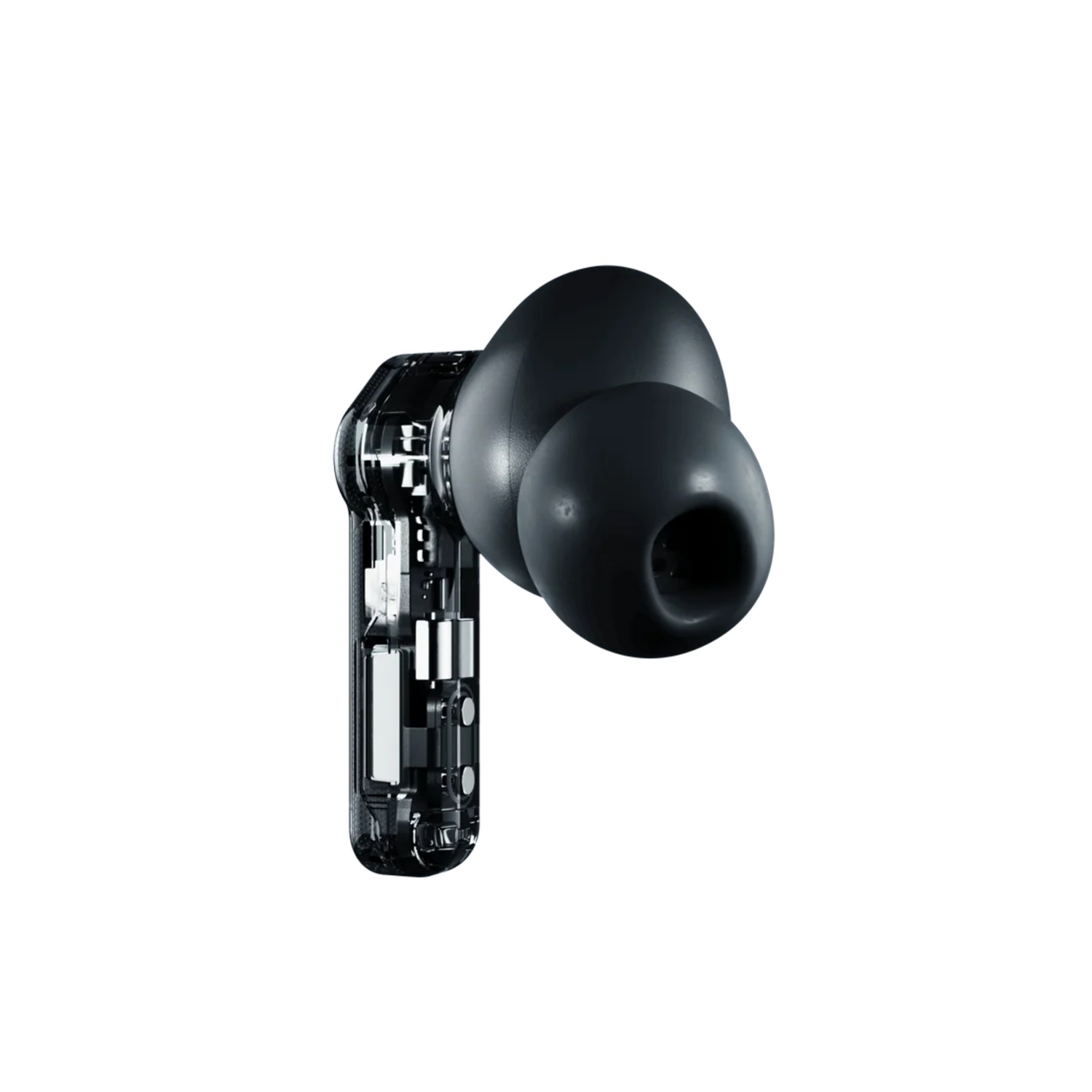Nothing Ear (a) Auricolare True Wireless Stereo (TWS) con Cancellazione Attiva del Rumore fino a 45 dB, Audio Hi-Res, Fino a 42.5 ore di ascolto, Colore Trasparente/Nero