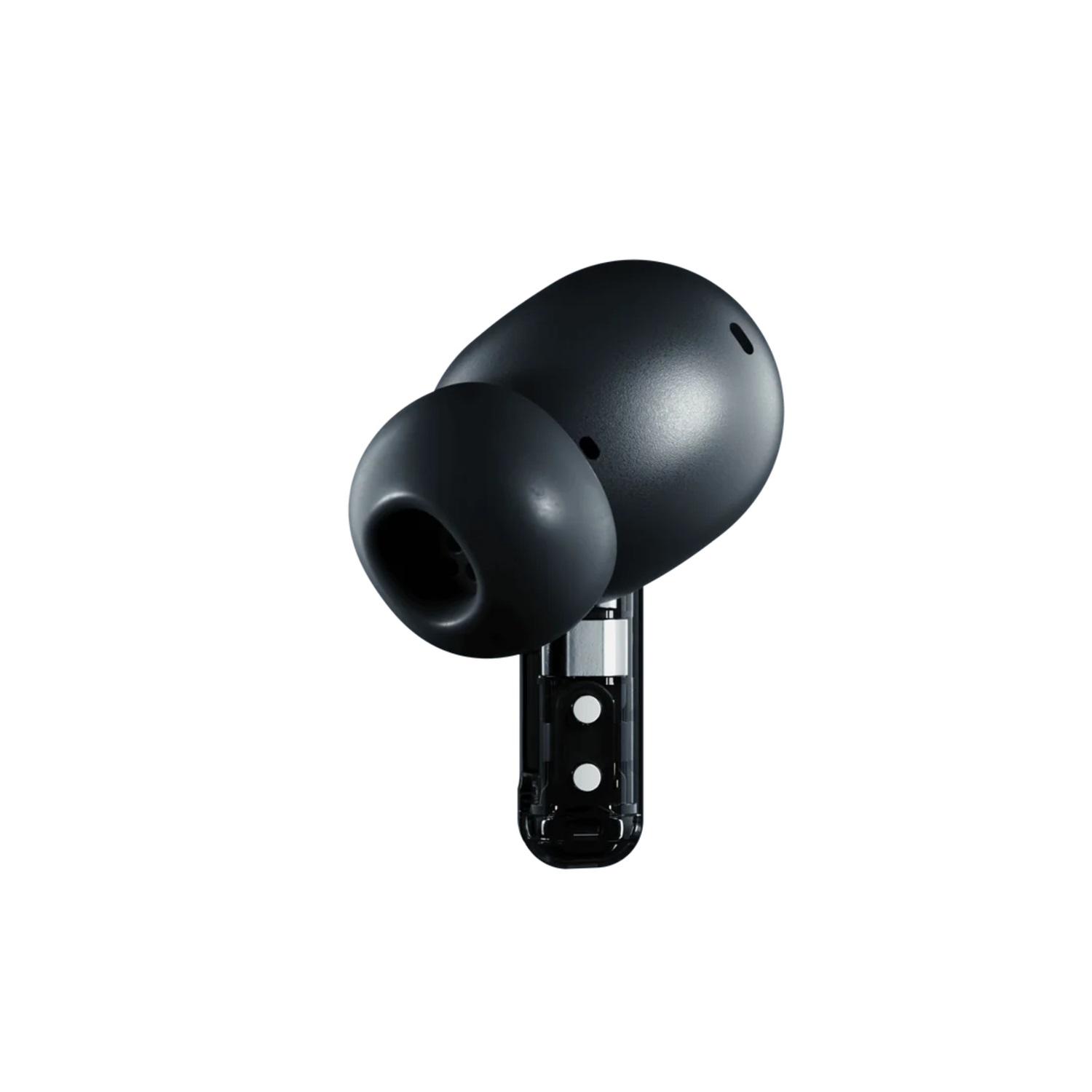 Nothing Ear (a) Auricolare True Wireless Stereo (TWS) con Cancellazione Attiva del Rumore fino a 45 dB, Audio Hi-Res, Fino a 42.5 ore di ascolto, Colore Trasparente/Nero