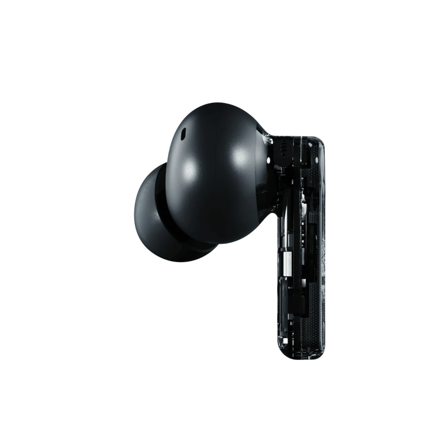 Nothing Ear (a) Auricolare True Wireless Stereo (TWS) con Cancellazione Attiva del Rumore fino a 45 dB, Audio Hi-Res, Fino a 42.5 ore di ascolto, Colore Trasparente/Nero