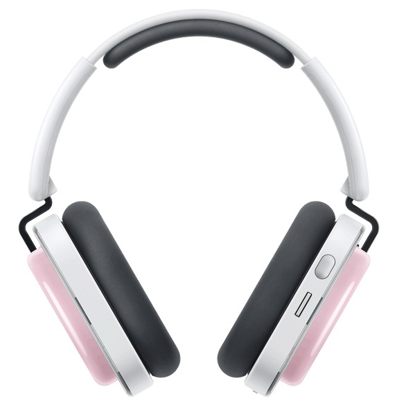 Nothing Headphone (a) - Cuffie Wireless Over Ear Rosa con Cancellazione Attiva del Rumore, Autonomia Fino a 135h, Hi-Res e Controlli Tattili