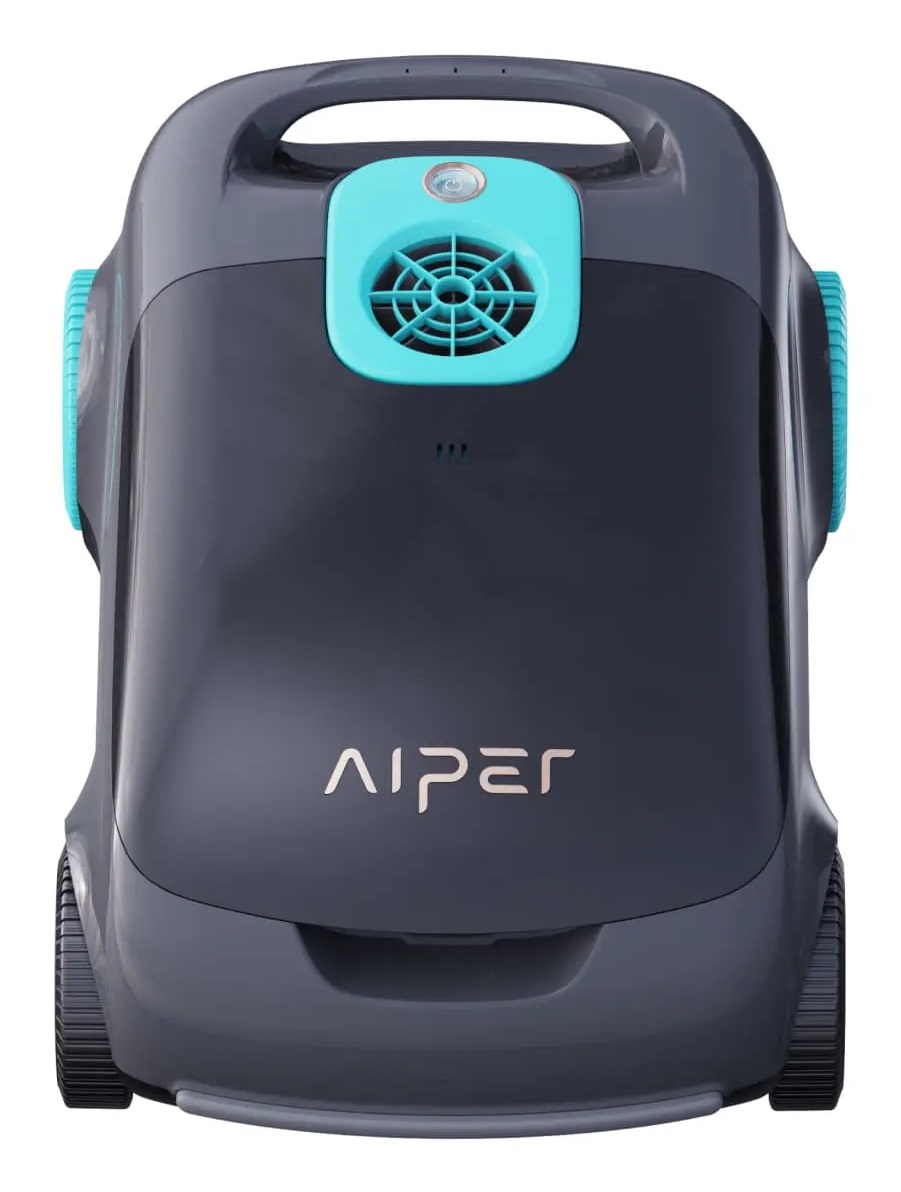 Aiper Scuba E1 Robot Pulisci Piscina Senza Fili - Aspiratore per Piscine Fuori Terra con Batteria Integrata, Colori Nero, Blu, Grigio, Autonomia 100 min