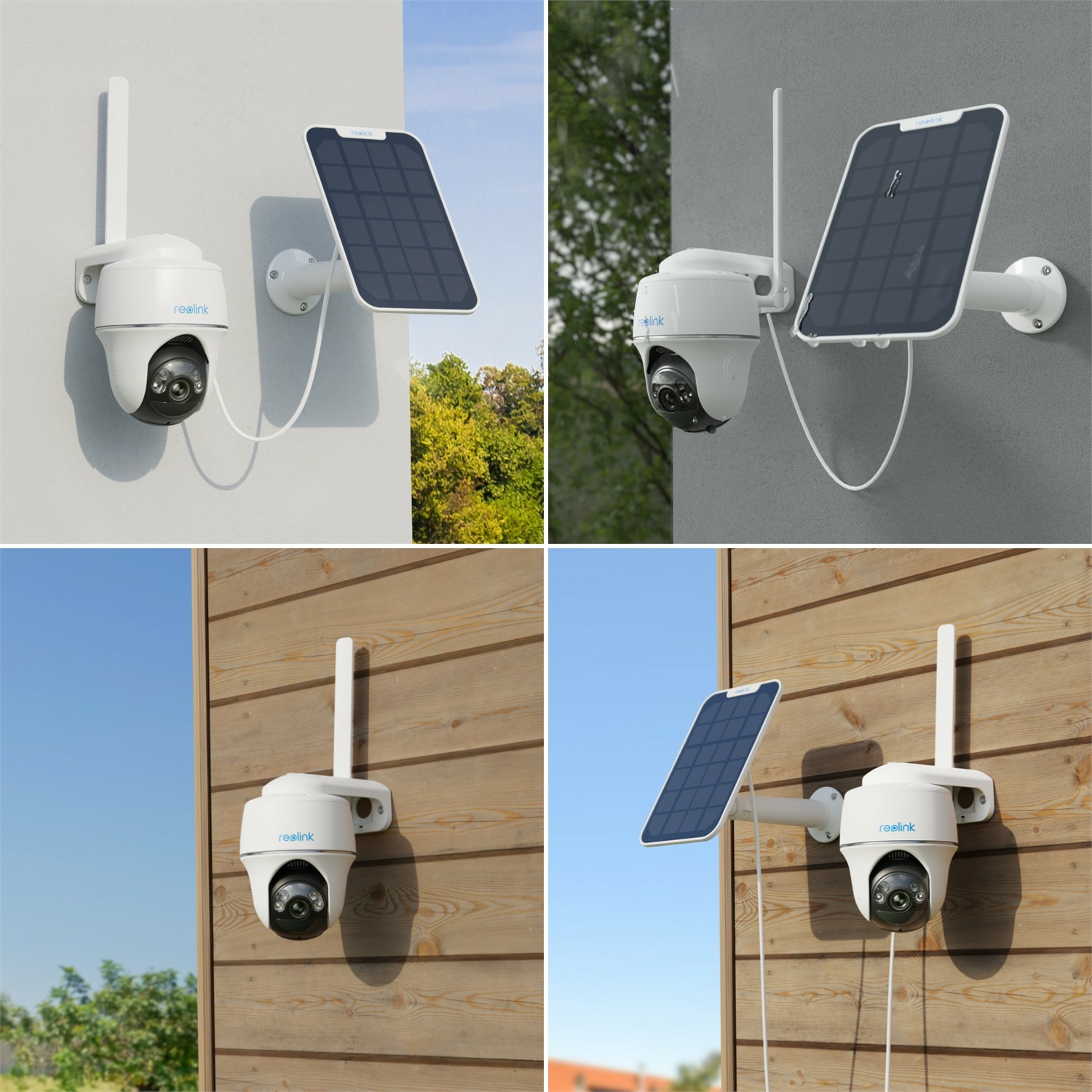 Reolink Go Series G430 - Telecamera di Sicurezza IP Esterno Wireless 2560 x 1440 Pixel, Cupola, Bianco, Rilevamento Intelligente