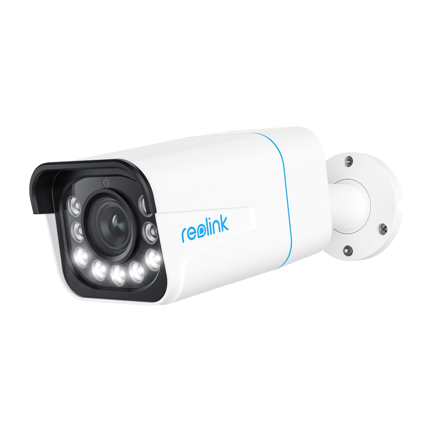 Reolink P430 - Telecamera di Sicurezza IP 4K 8MP con Zoom 5x, Rilevamento Intelligente e Visione Notturna a Colori, Interno/Esterno, Cablata PoE