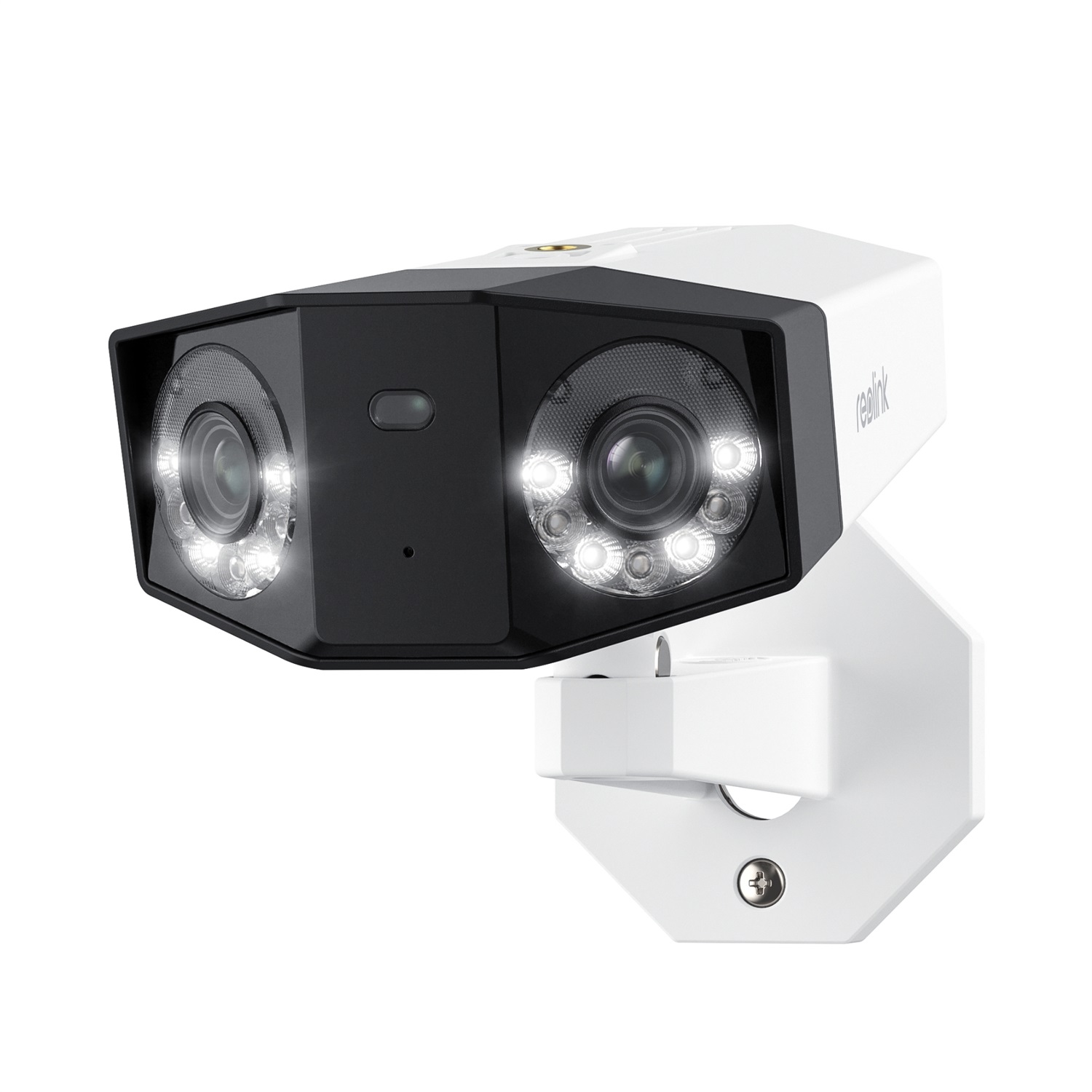 Reolink Duo Series P730 Telecamera di Sicurezza IP Esterno 4608 x 1728 Pixel Cablata con Google Assistant, 560 lm, 6500 K, Montaggio a Parete