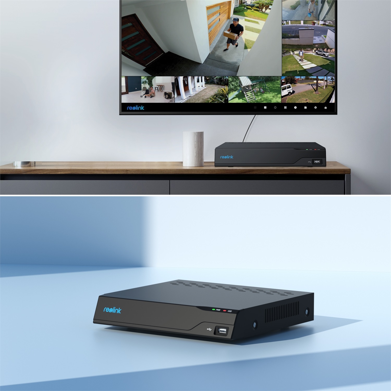 Reolink NVS8(NHD) Videoregistratore in Rete 8 Canali 3840 x 2160 Pixel