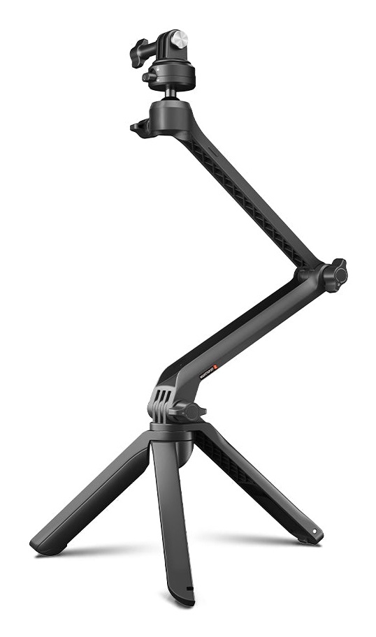PGYTECH MantisPod Z Treppiede a 3 Vie per Action Camera e Smartphone - Compatibile con GoPro Hero 12/11, Insta360, DJI Osmo Action 4/3 Pocket 3