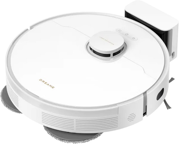 Dreame L10s Pro Gen 2 Robot Aspirapolvere e Lavapavimenti, 0,47 L, Aspirazione 7000 Pa, Lavaggio DuoScrub™, Sollevamento Automatico dei Moci, Rilevamento Ultrasuoni Tappeti, Bianco