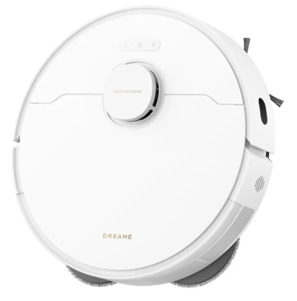 Dreame L10s Pro Gen 2 Robot Aspirapolvere e Lavapavimenti, 0,47 L, Aspirazione 7000 Pa, Lavaggio DuoScrub™, Sollevamento Automatico dei Moci, Rilevamento Ultrasuoni Tappeti, Bianco