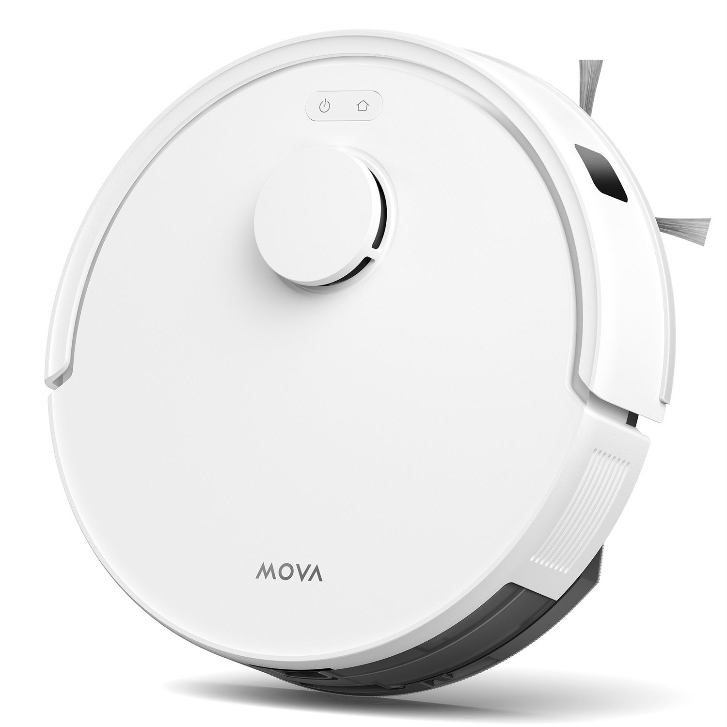 MOVA Tech E20 Robot Aspirapolvere e Lavapavimenti 2-in-1 Bianco con Navigazione LDS e Potenza di Aspirazione 5000 Pa