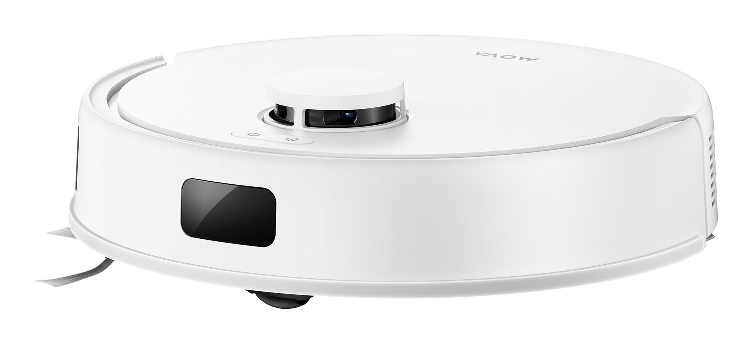 MOVA Tech E20 Robot Aspirapolvere e Lavapavimenti 2-in-1 Bianco con Navigazione LDS e Potenza di Aspirazione 5000 Pa