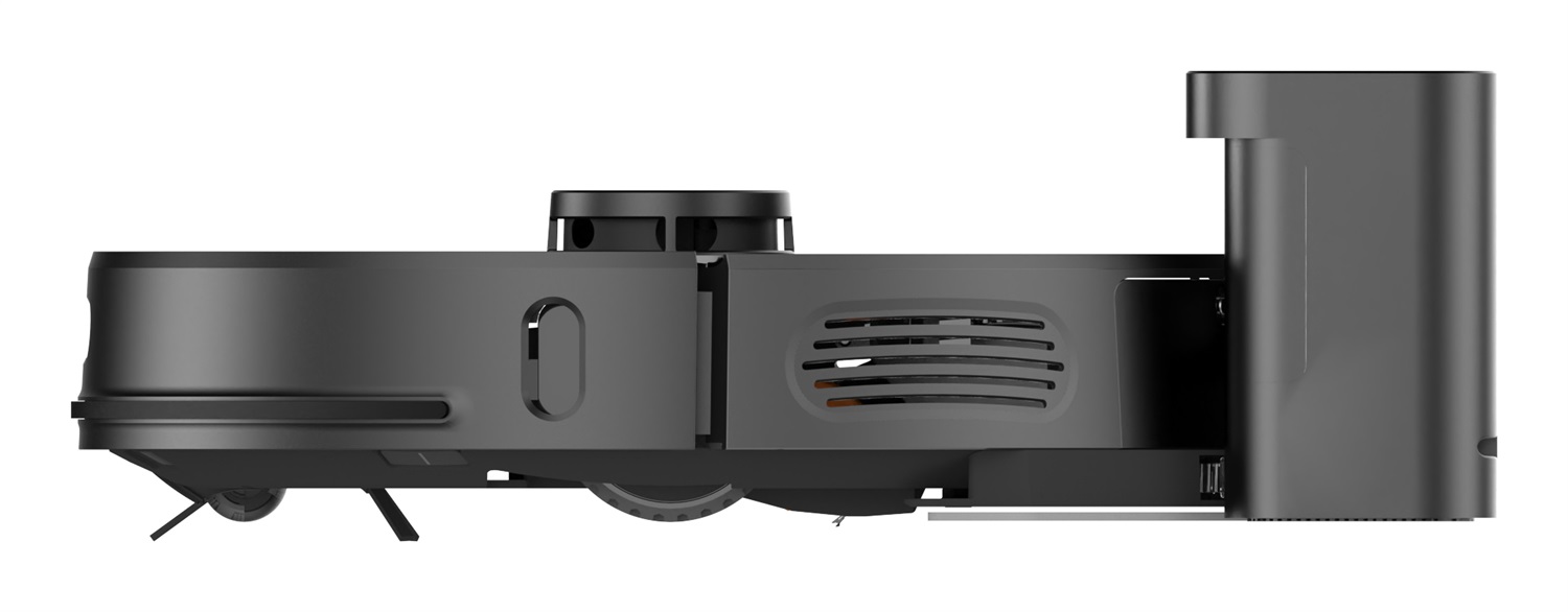 Imou RV1 Aspirapolvere Robot Intelligente Senza Sacchetto Nero - Capacità 0,3 L, Mappatura Laser, Controllo via App