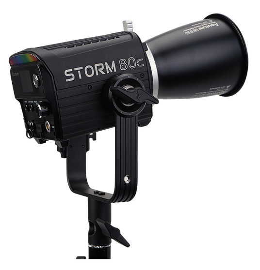 Aputure Storm 80c - Lampada LED Portatile 80W con Colore Regolabile e Attacco Mini ProLock Bowens