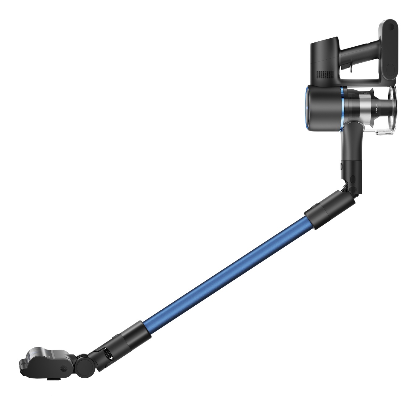 MOVA Tech S4 Aspirapolvere a bastone 2 in 1 Senza sacchetto 0,6 L 425 W Nero/Blu con Spazzola Multisuperficie e Aspirazione 150 AW