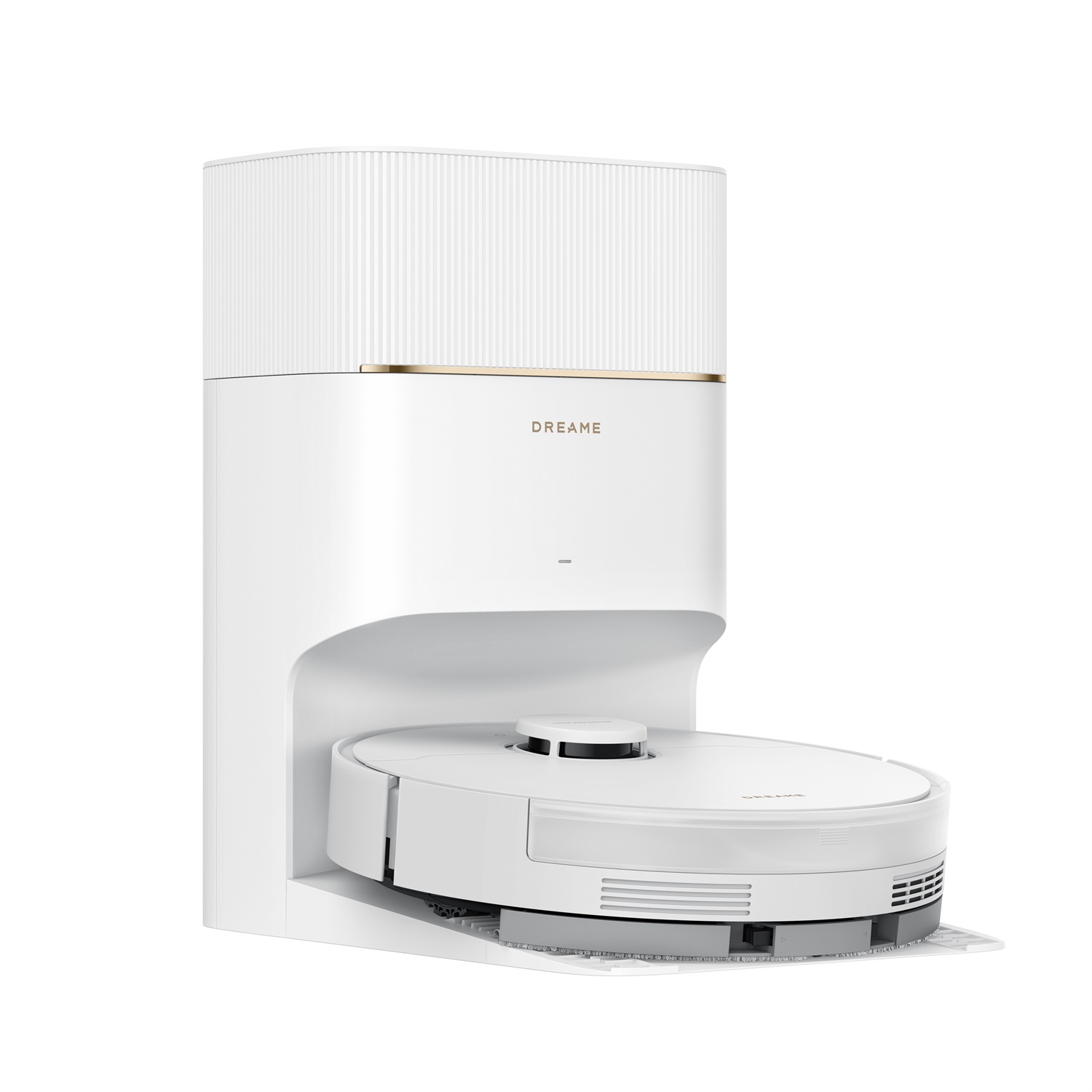 DREAME D20 Pro Plus Robot Aspirapolvere con Aspirazione da 13.000 Pa, Doppia Spazzola per Peli di Animali e Svuotamento Automatico