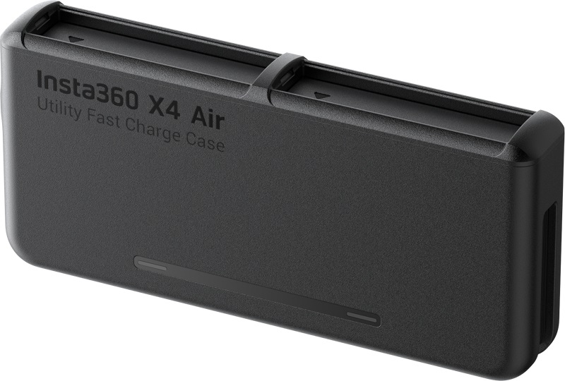 Insta360 X4 Air Utility Fast Charge Case - Ricarica rapida per 3 batterie con protezione da sovraccarico