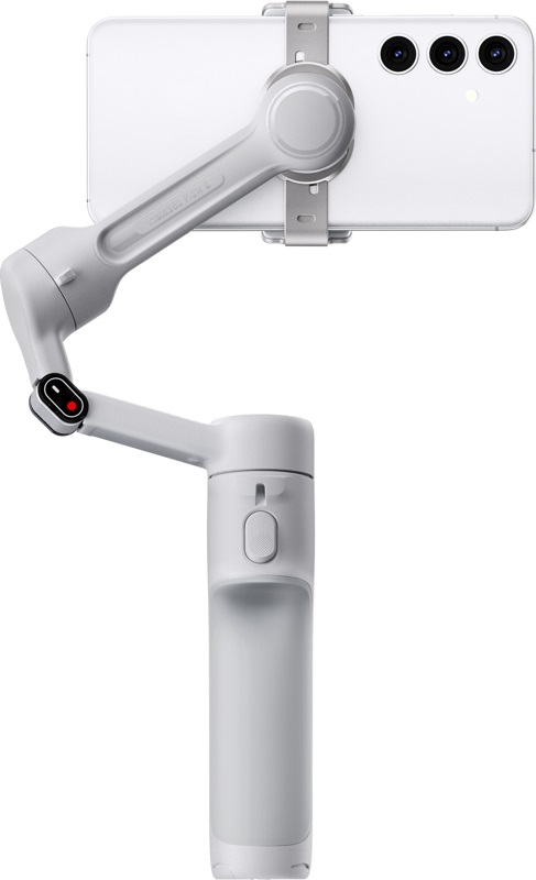 Insta360 Flow 2 - Gimbal telefonico AI pieghevole con treppiede, zoom attivo e monitoraggio multi-persona