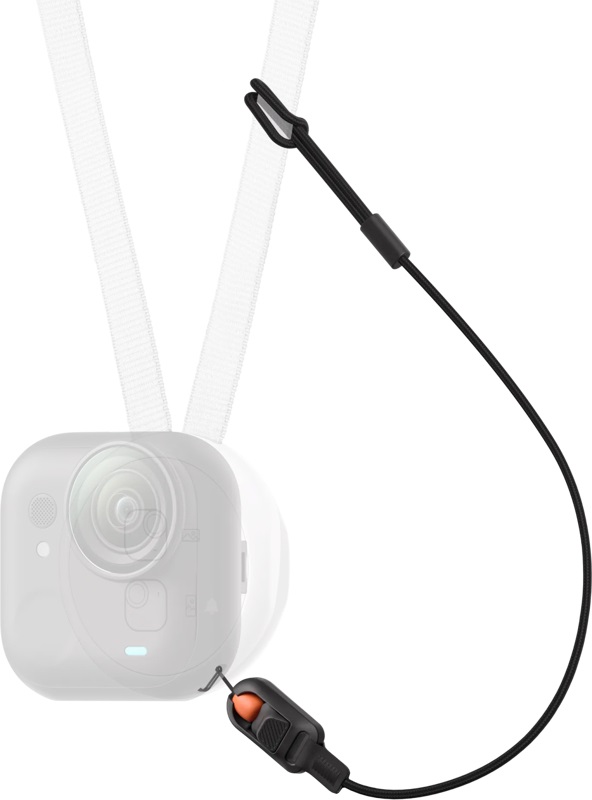 Insta360 GO Ultra - Cavo di sicurezza a sgancio rapido Nero con doppia sicurezza
