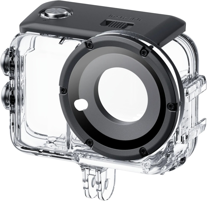 Insta360 GO Ultra - Custodia subacquea impermeabile fino a 60 metri con lenti in vetro