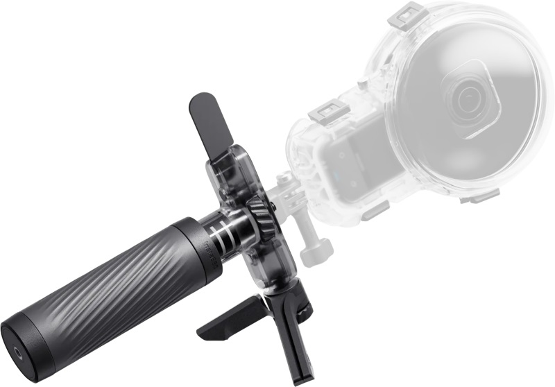 Insta360 Dive Buddy - Supporto subacqueo a mani libere per fotocamere 360 (compatibile con X4 Air/X5/X4/X3)