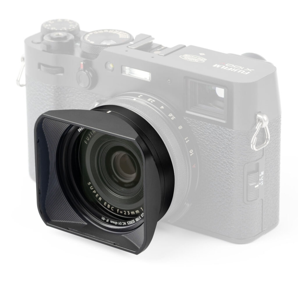 NiSi Kit Paraluce Magnetico per Obiettivo Fujifilm X100 - Filtro UV NC e Tappo in Metallo