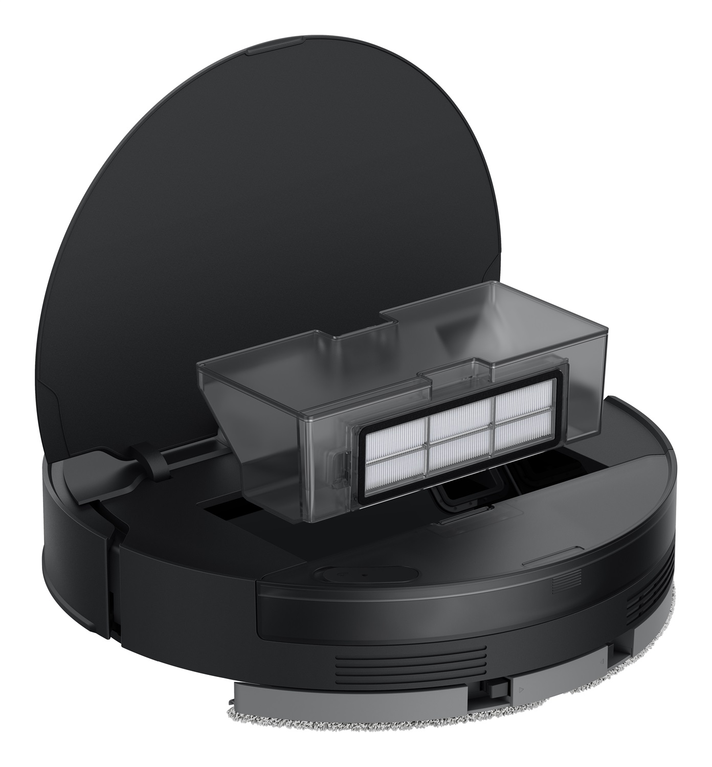 DREAME D20 Robot Aspirapolvere 2 in 1 con Aspirazione 13.000 Pa, Doppia Spazzola Antigroviglio e Batteria da 5.200 mAh, Nero