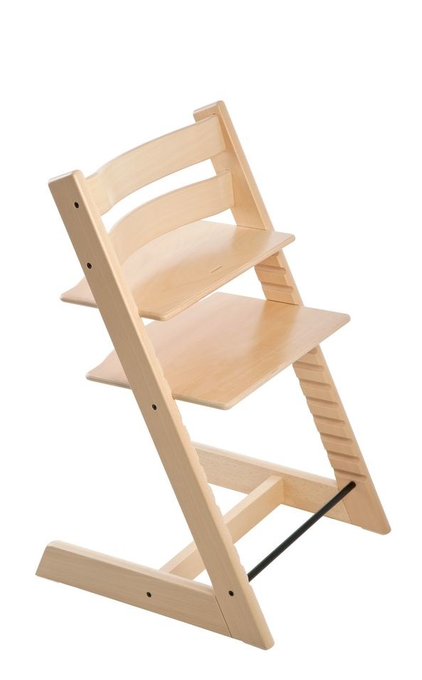 Stokke Tripp Trapp Seggiolone in Legno con Newborn Set e Baby Set Omaggio