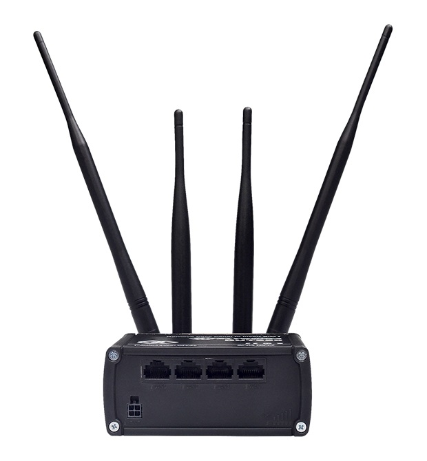 Teltonika RUT950 Router di rete cellulare Nero - 300 Mbit/s WLAN, Fast Ethernet, Sicurezza WPA/WPA2