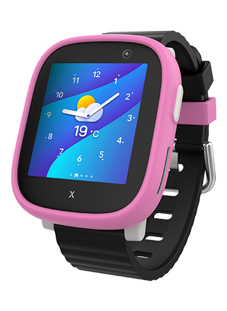 Xplora X6 Play - Telefono orologio per bambini 4G con Chiamate, Messaggi, Modalità Scuola, Funzione SOS, GPS, Fotocamera e Contapassi - Display TFT 3,86 cm (1.52