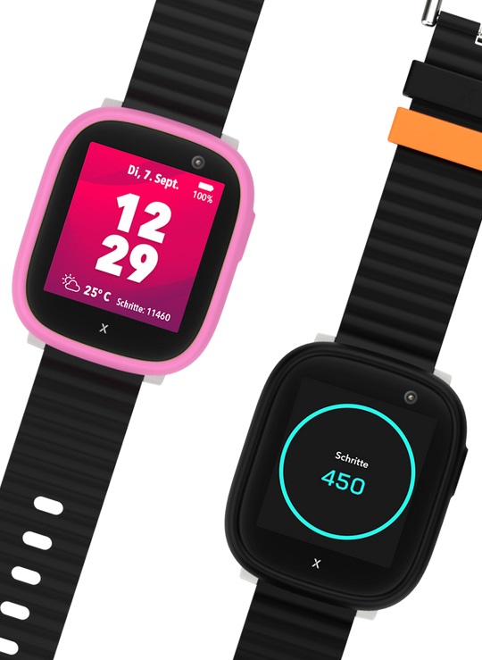 Xplora X6 Play - Telefono orologio per bambini 4G con Chiamate, Messaggi, Modalità Scuola, Funzione SOS, GPS, Fotocamera e Contapassi - Display TFT 3,86 cm (1.52
