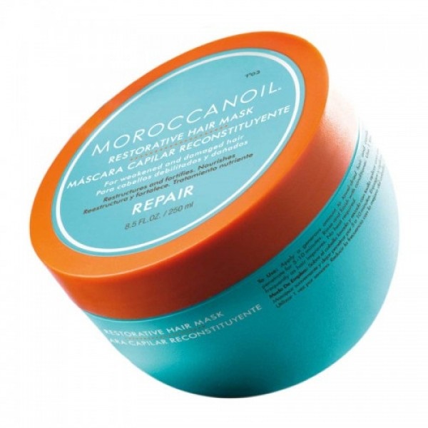 Moroccanoil Restorative Hair Mask 250ml - Maschera Ristrutturante con Olio di Argan e Cheratina per Capelli Indeboliti