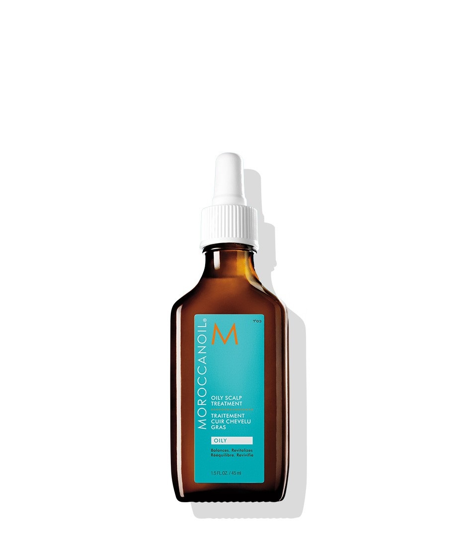 Moroccanoil Trattamento Cuoio Capelluto Grasso 45 ml - Purificante e Riequilibrante con Olio di Argan e Zenzero