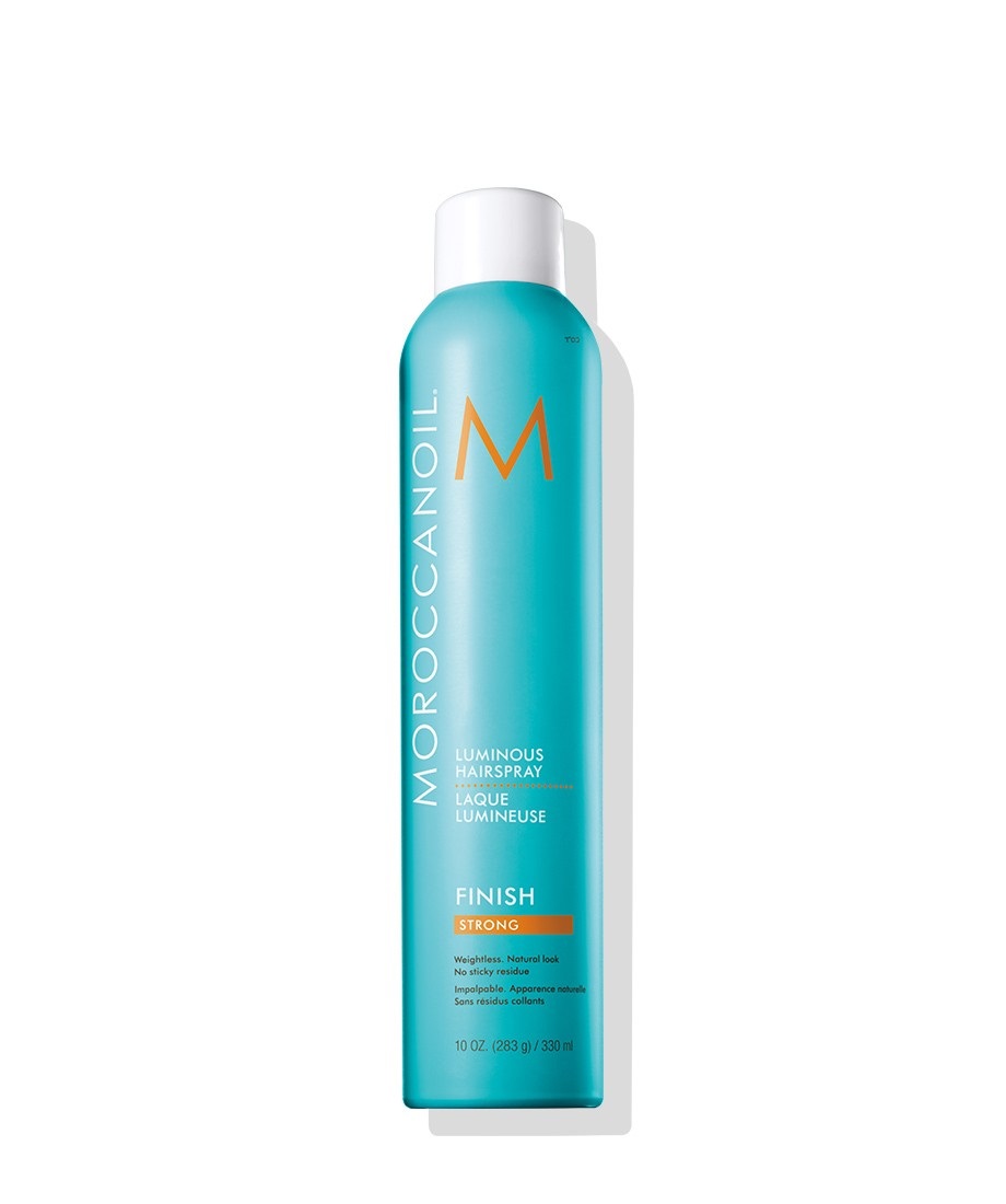Moroccanoil Luminous Hairspray Strong 330 ml - Lacca per capelli luminosa, flessibile e duratura con olio di Argan