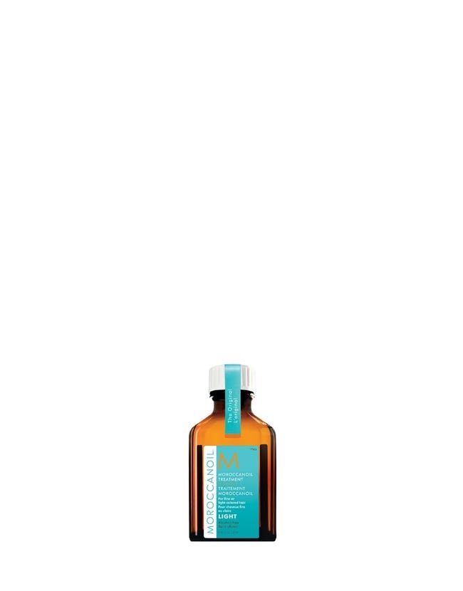 Moroccanoil Treatment Light - Olio Districante Anti-Crespo Leggero per Capelli Fini e Chiari, 25 ml