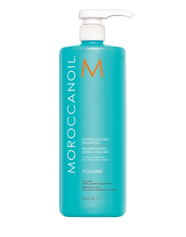 Moroccanoil Shampoo Volume Extra 1000 ml per Capelli Fini e Senza Volume