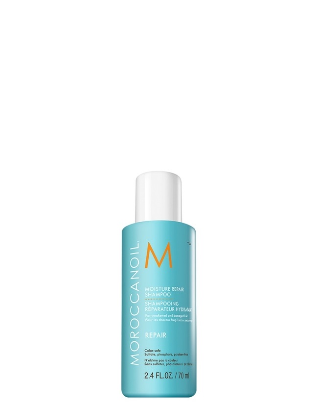 Moroccanoil Shampoo Riparatore Idratante 70 ml - Infuso con Olio di Argan e Cheratina per Capelli Forti e Gestibili