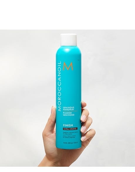 Moroccanoil Lacca Luminosa Extra-Forte 330 ml - Fissazione a lungo termine con olio di Argan