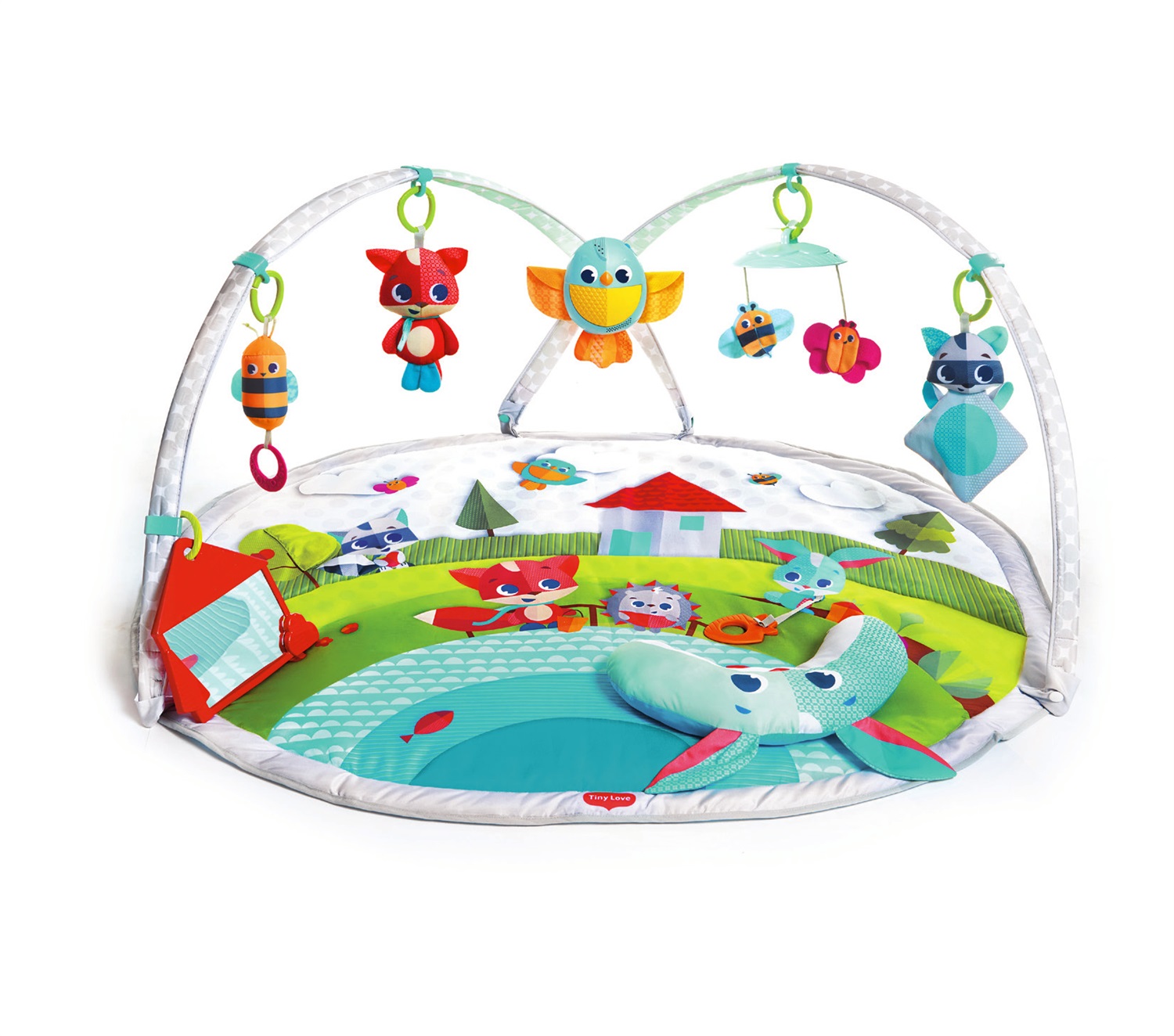 Tiny Love Dynamic Gymini Meadow Days - Palestrina musicale modulare 3 in 1 per bambini