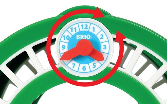 BRIO Stazione Centrale 33649 - Giocattolo per Ferrovia con Suoni, per Bambini a Partire da 3 Anni, Dimensioni 28x20x22 cm