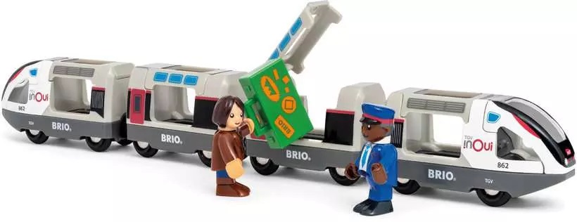 BRIO 36087 Treno ad Alta Velocità TGV - Giocattolo per Bambini