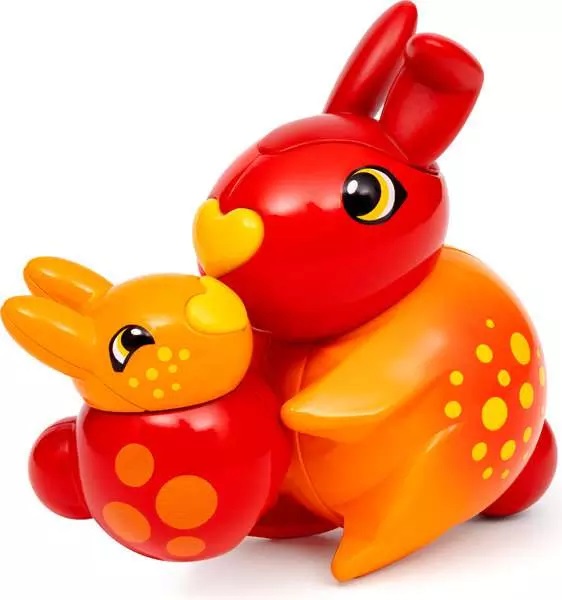 BRIO Zinnia e Peach - Personaggi Colorati per Bambini 3 Anni, Giocattolo Stimolante per la Fantasia