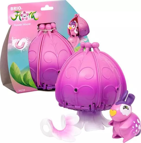 BRIO Flora - La Casa in Fiore di Heather | Giocattolo per Bambini 3 Anni | Playset Stimolante con Personaggio Colorato e Accessori