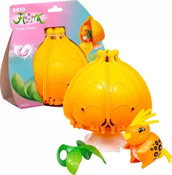 BRIO Casa in Fiore di Marigold - Giocattolo per Bambini 3 Anni, Playset Stimolante con Personaggio Colorato