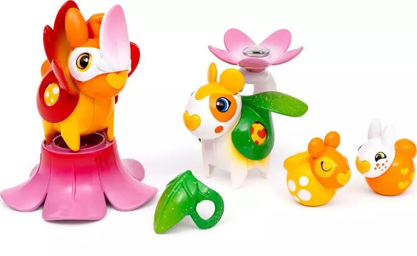 BRIO Flora - Gli Esperti dei Fiori | Giocattolo per Bambini 3 Anni | Playset con 4 Personaggi e Avventure nel Magico Mondo di BRIO