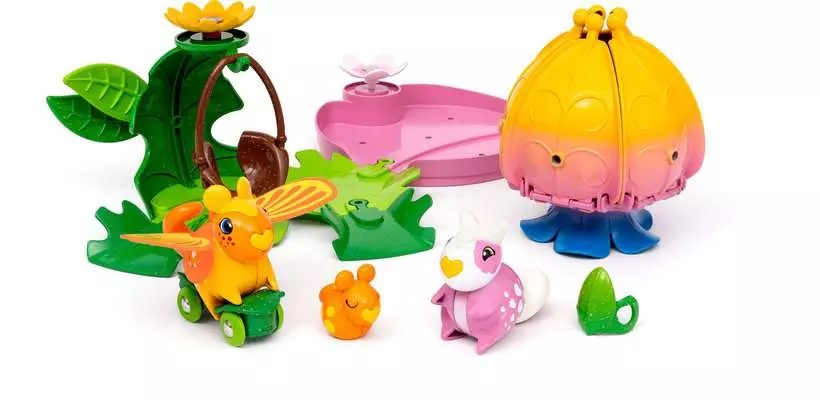 BRIO La Casa in Fiore Starter Set - Giocattolo Creativo per Bambini 3 Anni con 19 Pezzi, Personaggi Colorati e Funzionalità Interattive
