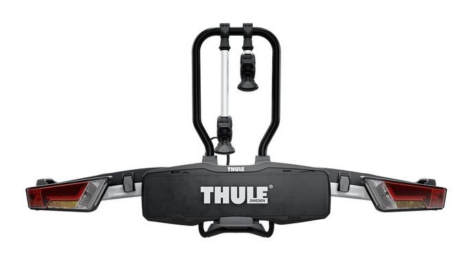 Thule EasyFold XT 933 Portabiciclette Pieghevole per 2 Biciclette Nero/Alluminio