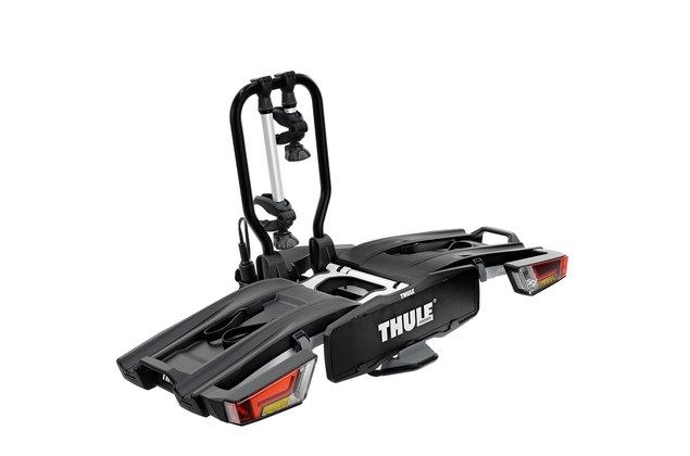 Thule EasyFold XT 933 Portabiciclette Pieghevole per 2 Biciclette Nero/Alluminio