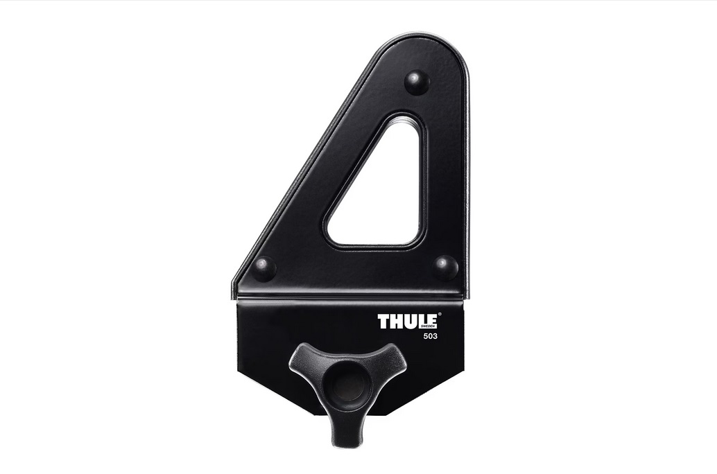 Thule 503 Set 4 Fermacarichi Altezza 9 cm - Accessorio per Barra Portatutto da Tetto con Sicurezza Ottimale
