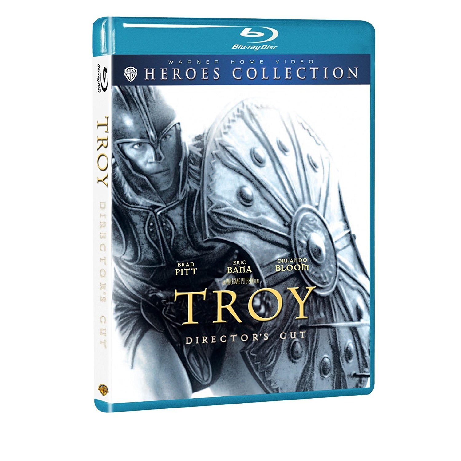 Warner Home Video Troy: Director's Cut (Blu-Ray) - Film di Wolfgang Petersen con Brad Pitt, Eric Bana e Orlando Bloom