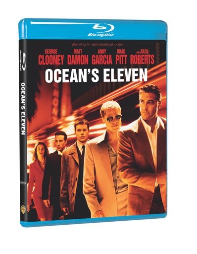 Warner Bros Ocean's Eleven (Blu-ray) - Film con Matt Damon, Julia Roberts, George Clooney, Brad Pitt