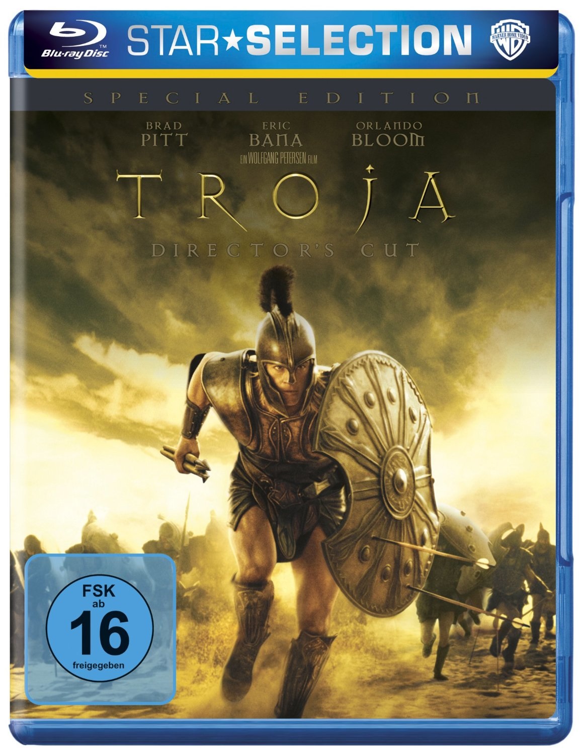 Warner Bros Troja - Director's Cut Blu-ray con audio in Tedesco, Inglese, Spagnolo, Francese e Italiano - Con Peter O'Toole, Sean Bean, Brad Pitt ed Eric Bana